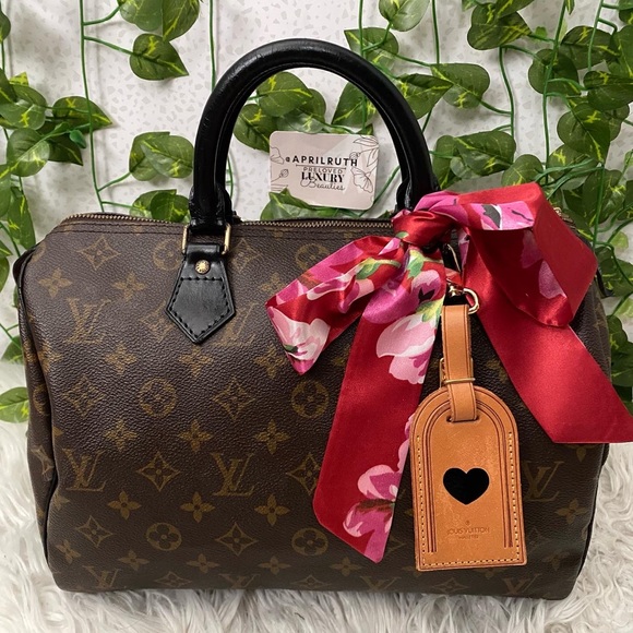 Louis Vuitton Handbags - Louis Vuitton Speedy 30 - Dyed Black